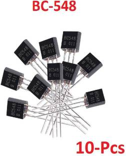 RISARYA BC548 NPN EPITAXIAL SILICON TRANSISTOR 10-PCS,TO-92,SWITCHING AD AMPLIFIER TRANSISTOR NPN Transistor