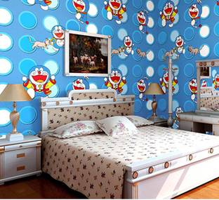 Oren Empower Animation & Cartoons Blue Wallpaper