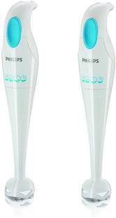 PHILIPS 250 W White and blue Hand Blender