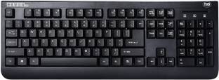 TVS CHAMP HD Wired USB Standard Desktop Keyboard Compatible with Desktop, Laptop, Mac