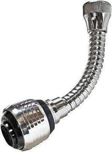 JK Creation Turbo Flex 360 Instant Hands-Free Faucet Swivel Spray Sink Hose Hose Connector Hose Connector