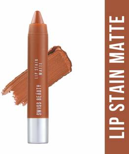 SWISS BEAUTY Lipstick-205 Matte-214 Caramel