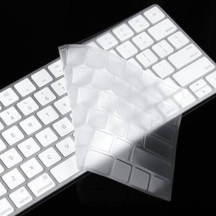 Saco Ultra Thin Clear Soft TPU Cover for Apple Magic US version Desktop Keyboard Skin