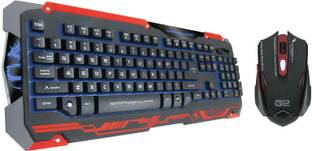 DRAGON WAR X Q2 Gaming Keyboard and Mouse Combo Wired USB Gaming Keyboard Compatible with Desktop, Laptop, Mac