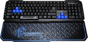DRAGON WAR GK-001 Desert Eagle Wired USB Gaming Keyboard Compatible with Desktop, Laptop, Mac