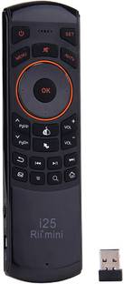 HITECHCART Rii K25 Multifunction Portable 2.4GHz Mini Air Mouse Wireless Handheld Gaming Keyboard Compatible with Desktop, Laptop, Mac