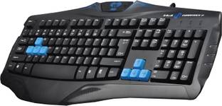 E-Blue Cobra Wired USB Gaming Keyboard Compatible with Desktop, Laptop, Mac