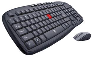 iBall Feather Touch Wireless Keyboard and Mouse Combo