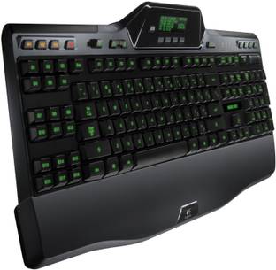 Logitech G510 Wired USB Gaming Keyboard Compatible with Desktop, Laptop, Mac