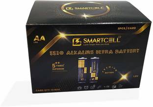 Smartcell 1.5V AA Non-Rechargeable Alkaline Premium Series Mini Gift Box  Battery