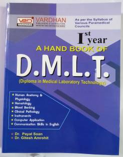 A Hand Book of D.M.L.T. Ist yEAR (Diploma in Medical Laboratory Technology)