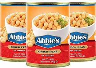 Abbie's Precooked Chick Peas In Brine Combo Beans