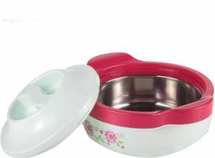 UNICEPT Inner Steel Insulated Casserole Hot Pot for Roti/Chapati Hot Box Chapati Box/Casserole Set Combo of 2500ml-(pack of 1) Cook and Serve Casserole