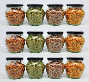 Tap2kaart Glass Grocery Container  - 400 ml
