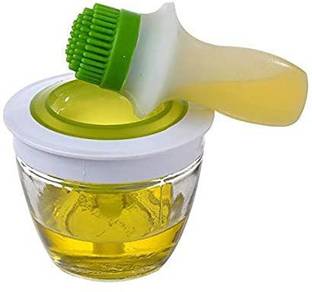 BIRONZA Cooking Oil Dispenser Brush Basting Brush Set Silicone Oil Brush Set Silicon Round Pastry Brush Silicon Round Pastry Brush