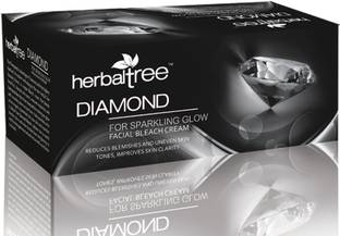 Herbal Tree Diamond Bleach For Sparkling Glow Improves Skin Clarity