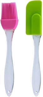 Mando Shop Non-Stick Silicon Spatula & Brush | Kitchen Cooking Set Kitchen Tool Set