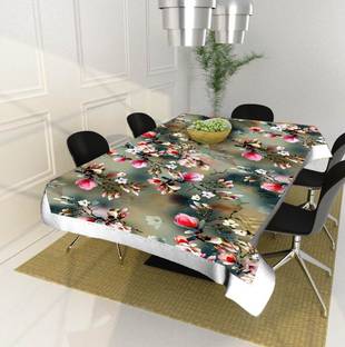 HS CREATIONS Floral 4 Seater Table Cover