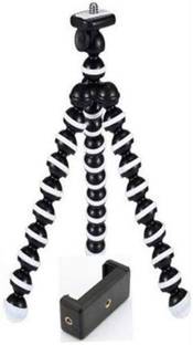 gyzmofreakz fully flexible Portable & Foldable Camera & Mobile Tripod with Mobile Clip Holder Bracket Fully Flexible Mount Cum Tripod Stand with Three-Dimensional Head & Quick Release T9 Plate Gorilla Tripod 10" - DSLR , Smartphone & Action Cameras mobile holder Octopus Stand/mobile Holder Gorillapod Tripod Tripod, Tripod Kit Tripod, Monopod, Monopod Kit, Tripod Ball Head, Tripod Bracket