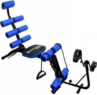 IBS SIX PACK Abs Fitness Multi 6 Gym Trainer Exerciser Crunches Machine Bench Home Ab Exerciser
