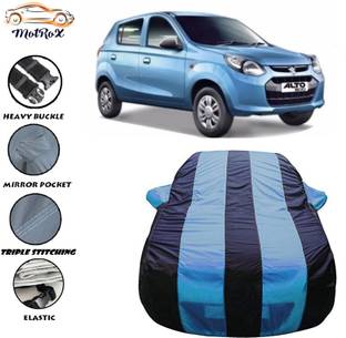 MoTRoX Car Cover For Maruti Suzuki Alto 800 (With Mirror Pockets)