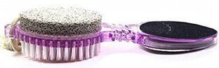 Viratretail 4 In 1 Multi Use Pedicure Paddle Brush - 4 Step Pedicure