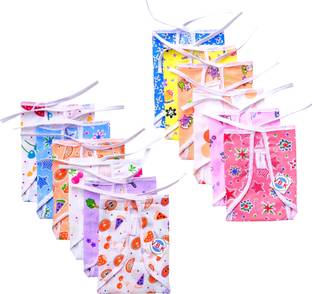 V.B.K Baby Nappy/ Langot / Cloth Diaper, Pack Of 12, 0 - 6 Months, Washable, Cotton