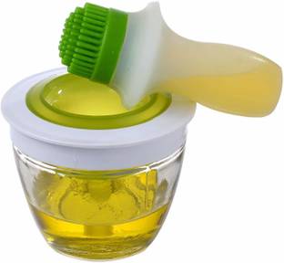 shree ramanand creation Chef'S Basting Set Life Chef's Basting Set Silicone Oil Brush Green Kitchen Tool Set (Green) Kitchen Tool Set