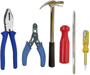 Inditools Combo of 5 Hand Tool Kit