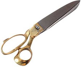 Bhanwar 10 Inch Brass Heavy Duty Scissor For Tailoring Purpose Scissors