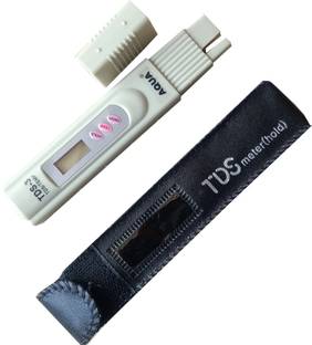 AQUA TDS- sem Temperature Button: Test water temperature, 31 - 200 F degrees, 1 F degree resolution. Hold 4.Function: saves measurements for convenient reading and recording. Auto-off function Digital TDS Meter