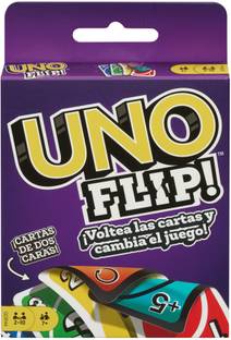 mattel GAMES Uno Flip Side Card Game