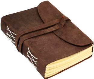 CRAFT CLUB Finished Leather Journal A5 Journal Unruled 200 Pages