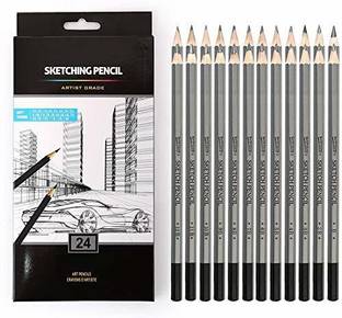 CHROME 14B,12B,11B,10B,9B,8B,7B,6B,5B,4B,3B,2B,B,F,HB,H,2H,3H,4H,5H,6H,7H,8H,9H. Pencil