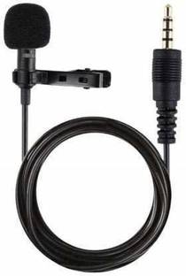 Miraaz 3.5mm Clip Microphone For Youtube | Collar Mike for Voice Recording | Lapel Mic Mobile, PC, Laptop, Android Smartphones, DSLR Camera Microphone Microphone (Black) CABLE