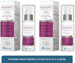 Regaliz Hydronic moisturizing lotion pack of 2 x 200 ml