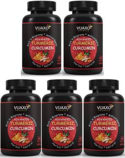 Vuaxo Advanced Turmeric Curcumin with Bioperine Inflammation response, Joints, Immunity