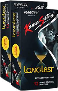 Kamasutra Two Pleasure LONGLAST Condom