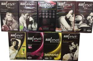 MANFORCE New Honeymoon Pack with exclusive Litchi Flavor Condom