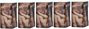 MANFORCE Chocolate 5 Pack Of 20 Pc (100 Pc ) Condom