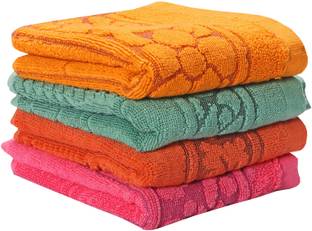 Patel Textiles Cotton 500 GSM Face, Hand Towel Set