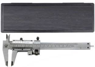 NATIONAL SCIENTIFIC 6" 0-150 mm Vernier with Fine Adjustment VerinerCaliperWithFineAdjustment-1 Vernier Caliper