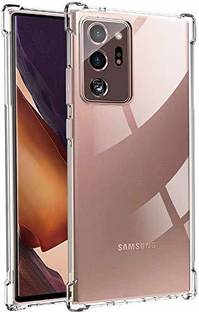 Accessories Kart Back Cover for Samsung Note 20 Ultra premium Transparent case with edge to edge Boom