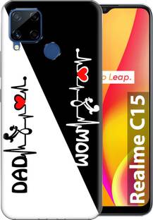 Fashionury Back Cover for Realme C15