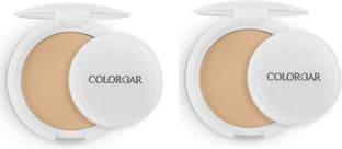 COLORBAR Radiant White UV Compact Powder 002 Shell 9gm Compact