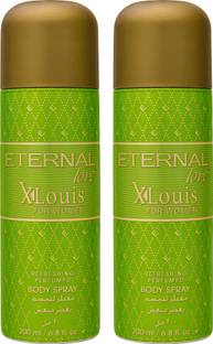 Eternal Love X-Louis Woman Body Spray 200ml (Pack of 2) Body Spray  -  For Women