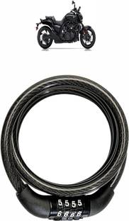 Vagary Steel Combination Lock For Helmet