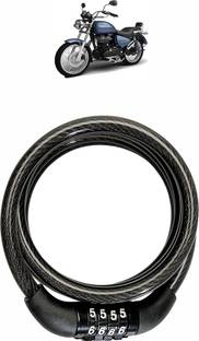 Vagary Steel Combination Lock For Helmet