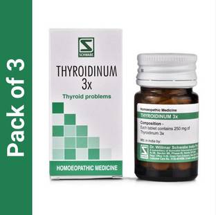 Dr.Willmar Schwabe India Thyroidinum 3X 3X Tablets