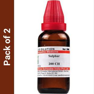 Dr.Willmar Schwabe India Sulphur 200CH 200CH Liquid